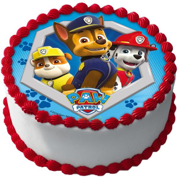 Paw Patrol Tårtbild D