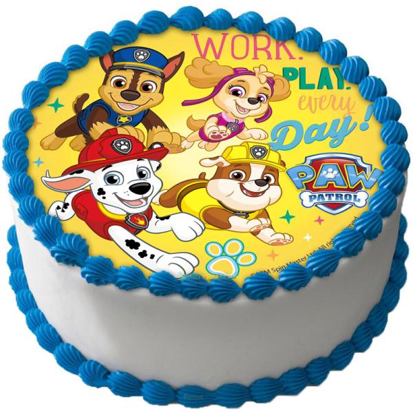 Paw Patrol Tårtbild L