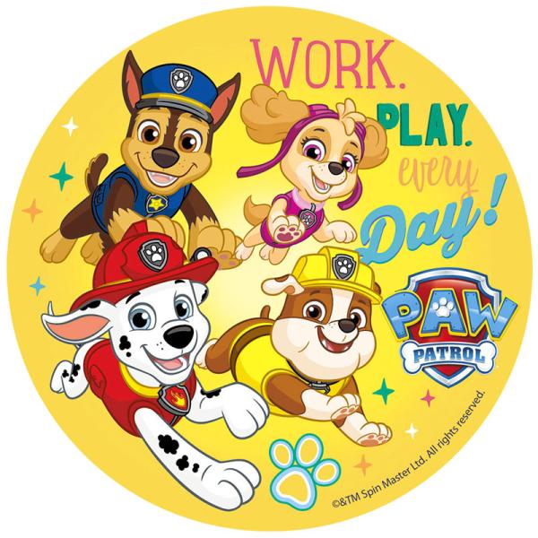 Paw Patrol Tårtbild L