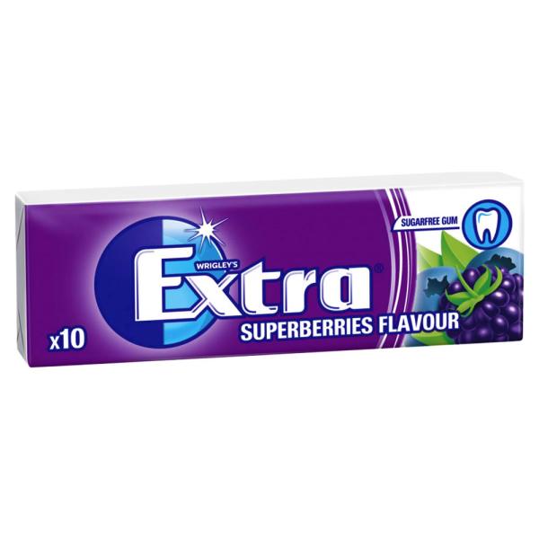 Wrigley's Extra White Superberries Flavour Tuggummi