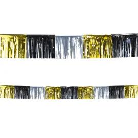 Girlang med Fransar Metallic 6 m