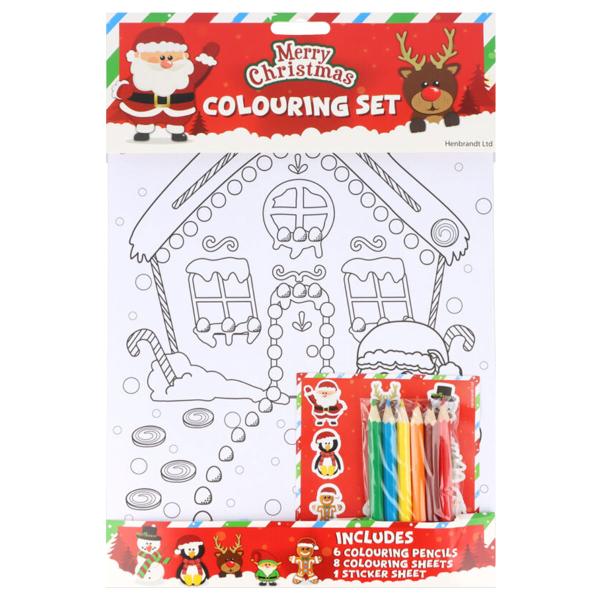 Jul Färgläggningsset