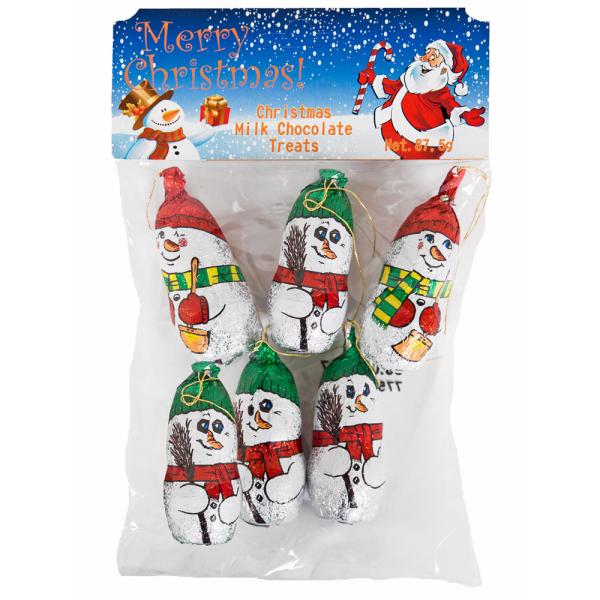 Hängande Choklad Snögubbar