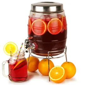 Drinkdispenser Tunna med Ställ