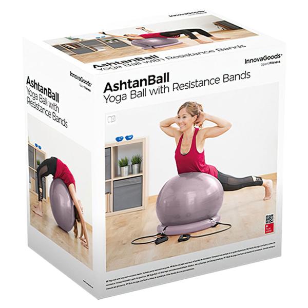Yogaboll med Motståndsband