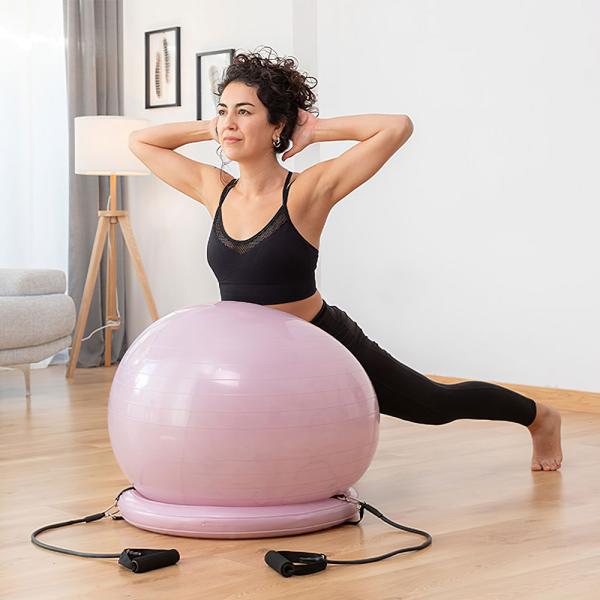 Yogaboll med Motståndsband