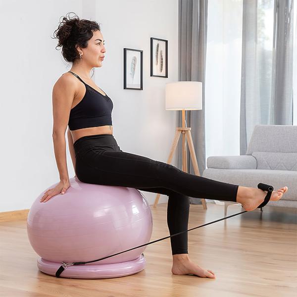 Yogaboll med Motståndsband