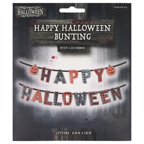 Bokstavsgirlang Happy Halloween