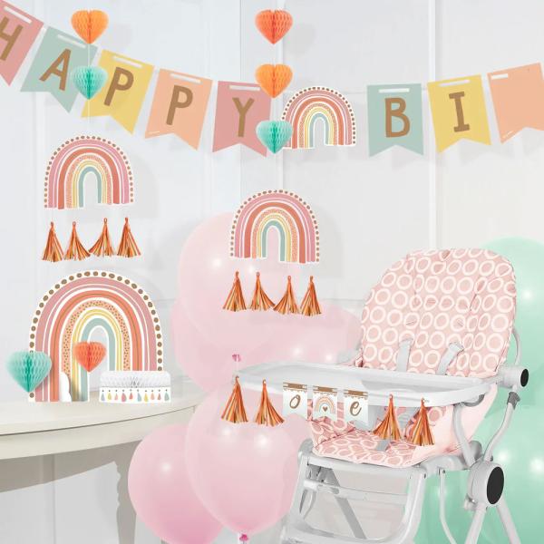 Boho Rainbow One Dekoration till Barnstol