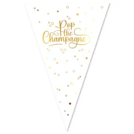 Vimpelgirlang Pop the Champagne 6 m