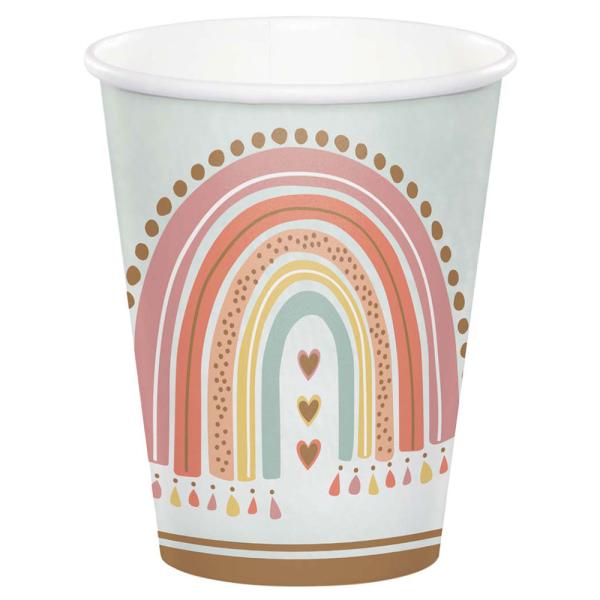 Boho Rainbow Pappersmuggar