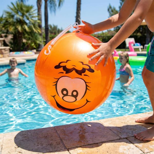 Doftande Smileyboll med Nyckelring 45 cm