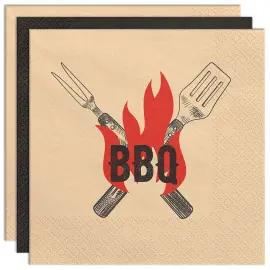 BBQ Pappersservetter 20-pack