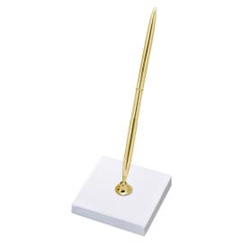 Penna med Hållare Guld