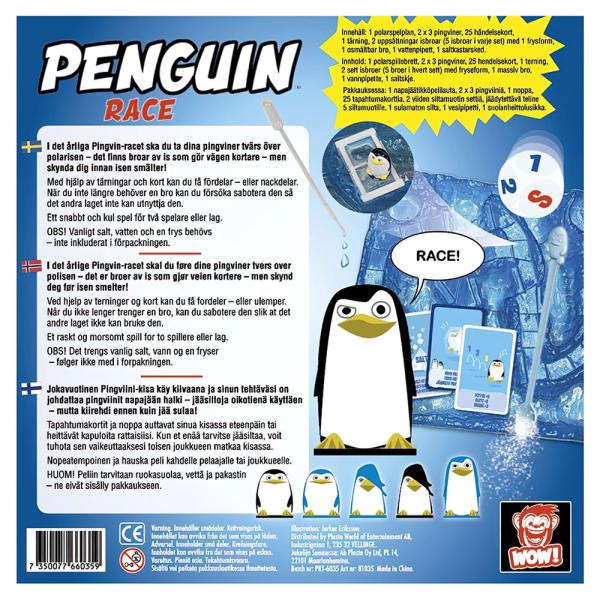 Penguin Race Sällskapsspel