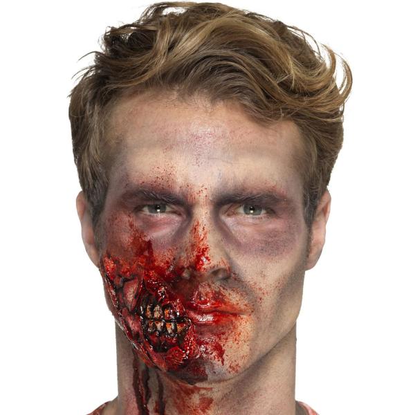 Zombie Käke Latexsår