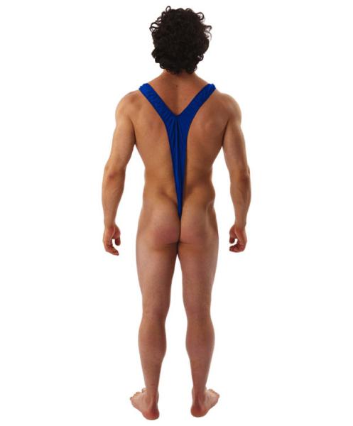 Mankini Blå