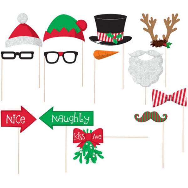 Fotoprops på Pinne Jultema