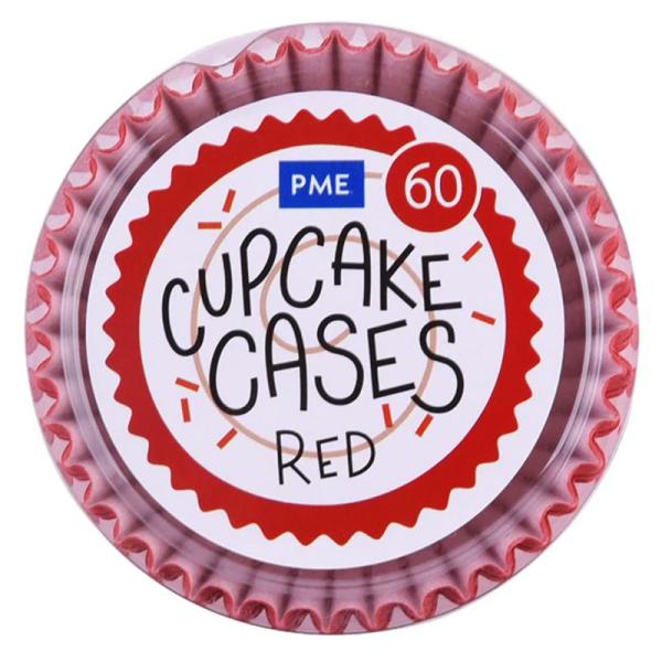 Muffinsformar Röd PME