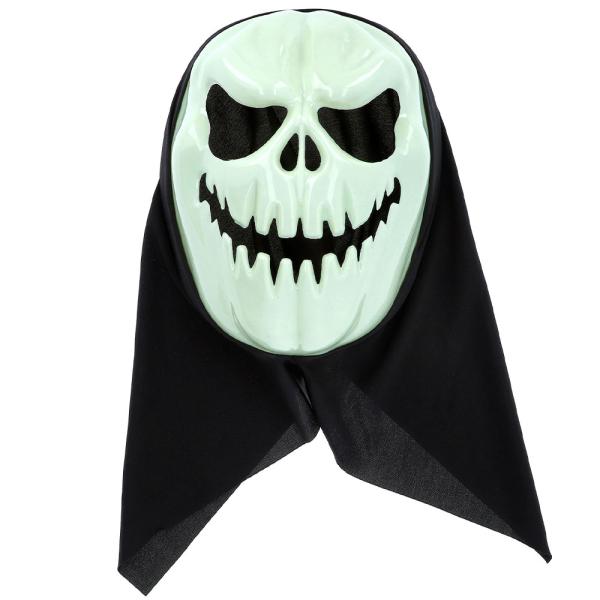 Självlysande Läskig Pumpa Mask