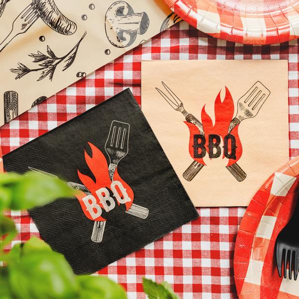 BBQ Pappersservetter 20-pack