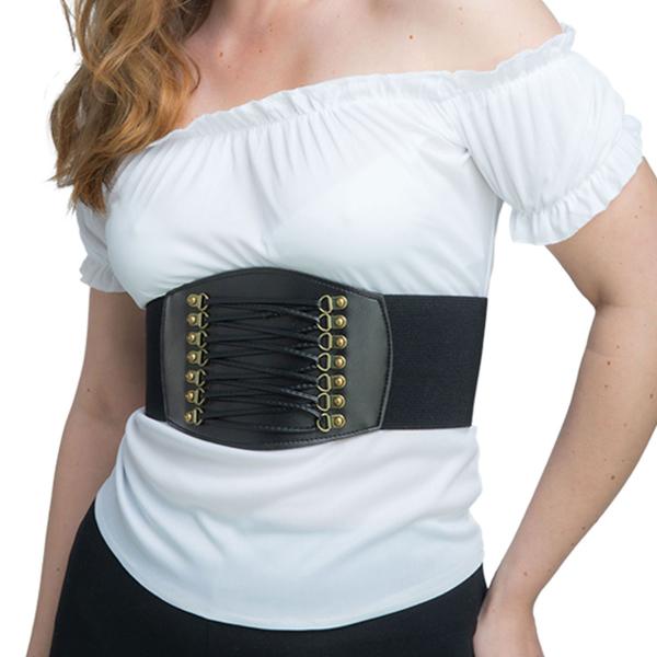 Svart Korsettbälte