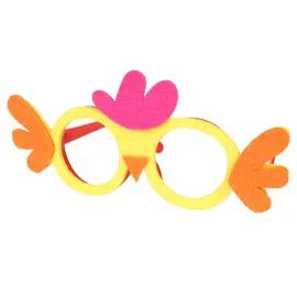 Glas&ouml;gon Kyckling 18x8 cm