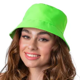 Neongrön Solhatt