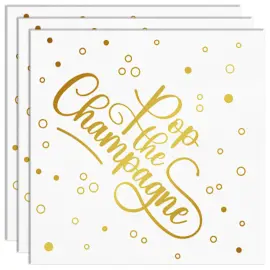 Eng&aring;ngsservetter Pop the Champagne 20-pack