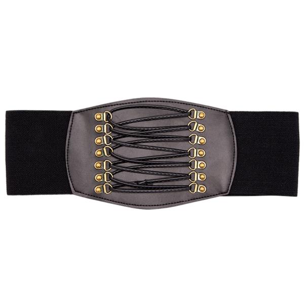 Svart Korsettbälte