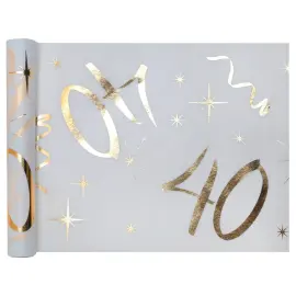 Bordslöpare 40 År Sparkle