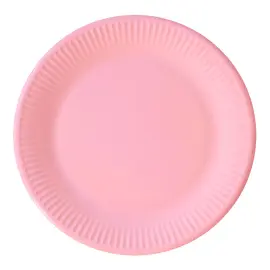 Rosa Pappassietter Solid Color