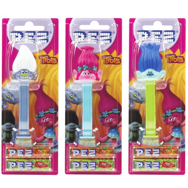PEZ Trolls Godis