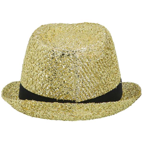 Happy New Year Hatt Guld