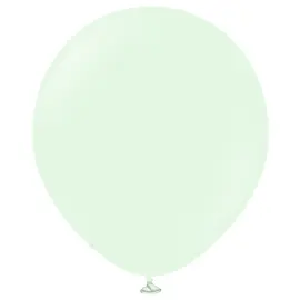 Latexballonger Macaron Blekgr&ouml;n 45 cm