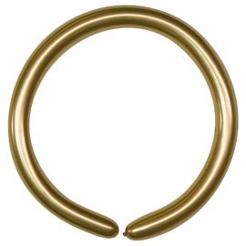 Modellballonger Chrome Guld 100-pack