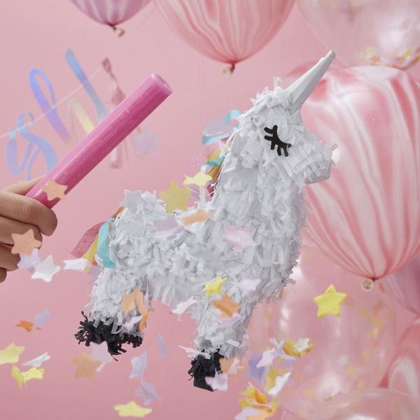 Mini Pinata Enhörning