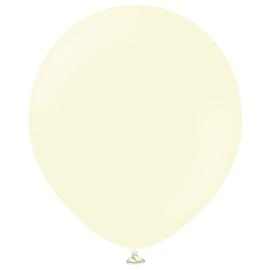 Latexballonger Macaron Blekgul 45 cm