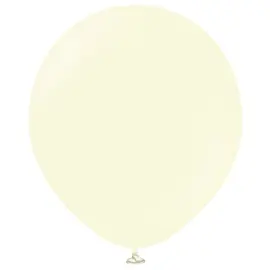 Latexballonger Macaron Blekgul 45 cm