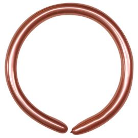 Modellballonger Chrome Roséguld 100-pack