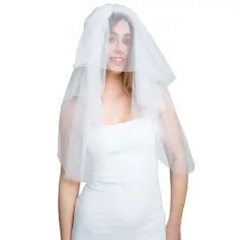 Tyllslöja Vit 75 cm