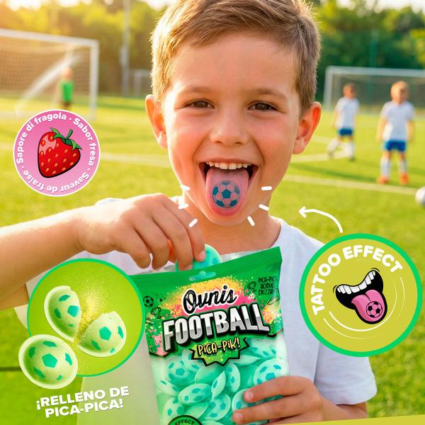 Flygande Tefat Fotboll Tattoo 39 g 30-pack