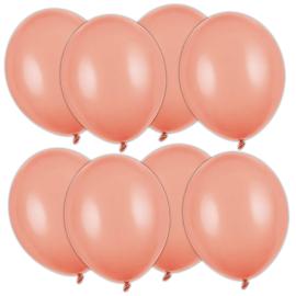 Starka Ballonger Persiko Pastell 12 cm 100-pack