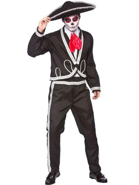 Day of the Dead Dräkt Deluxe