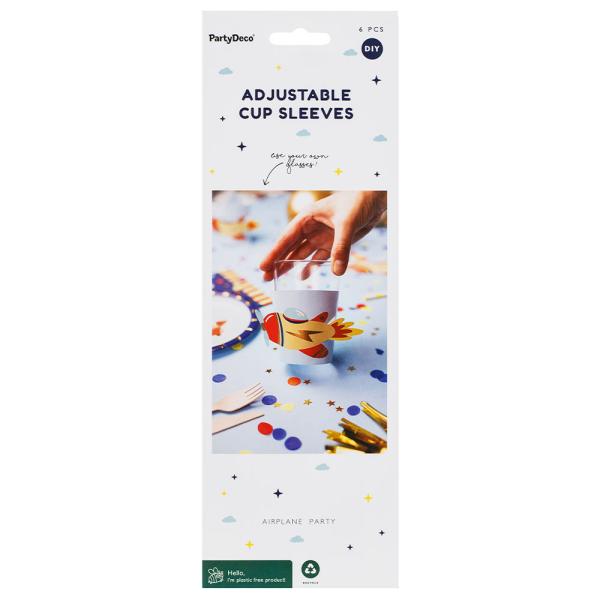 Muggöverdrag Flygplan 6-pack
