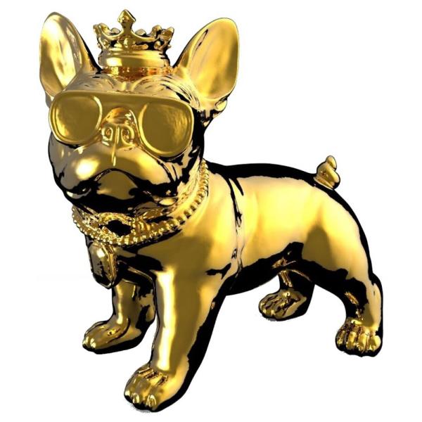 Funky Bull Högtalare Guld