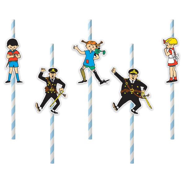 Pippi Långstrump Sugrör