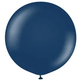 Latexballonger Marinbl&aring; 90 cm 2-pack