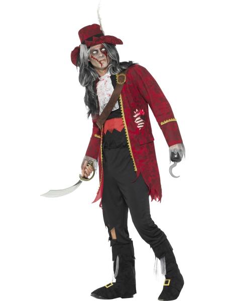 Piratdräkt Zombie Deluxe