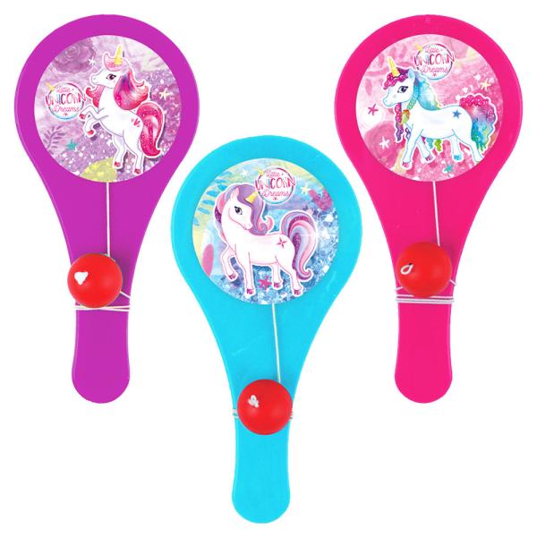 Enhörning Racket med Boll